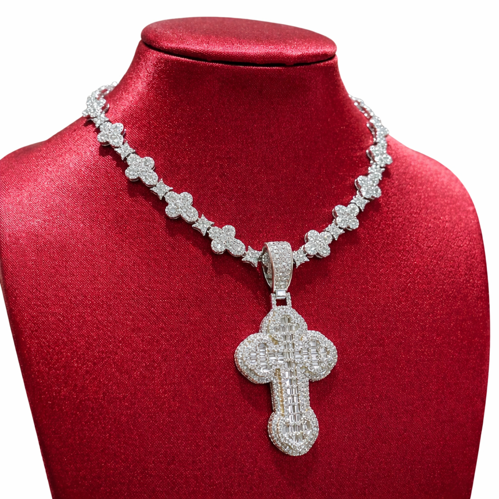 Cross necklace set– Lavishluxxshop