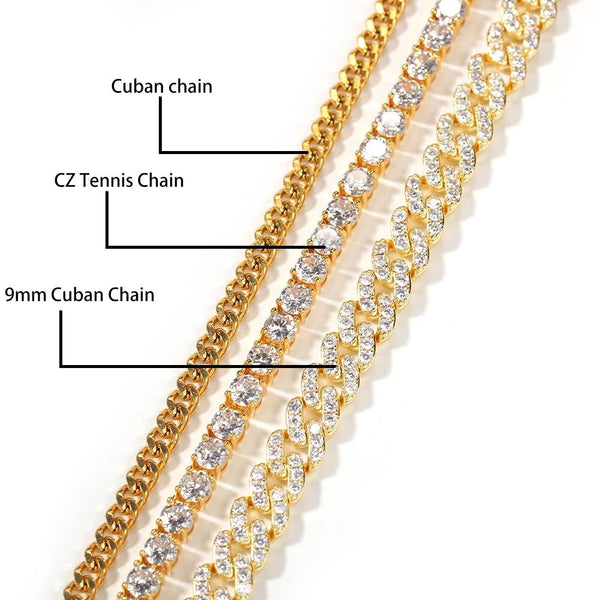 Mini  Kitty  bling necklace