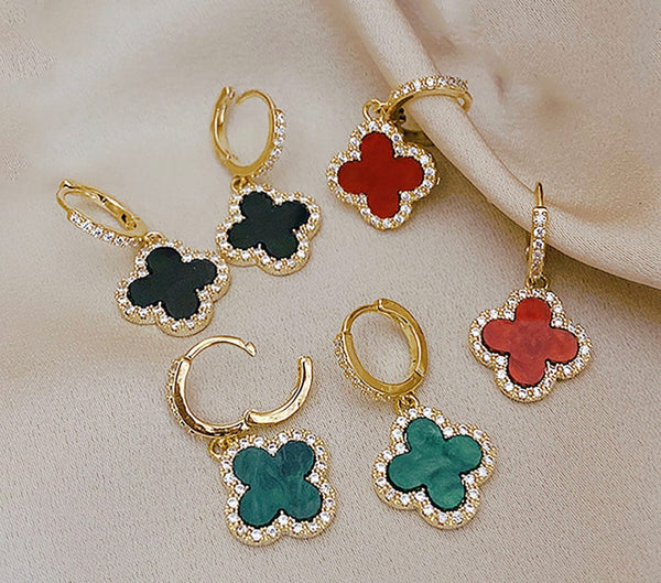Clover earrings