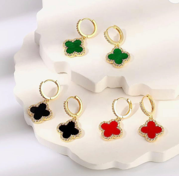 Clover earrings