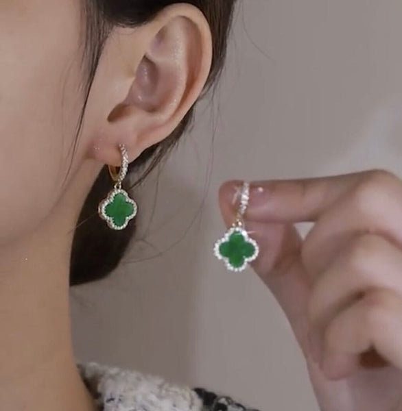 Clover earrings