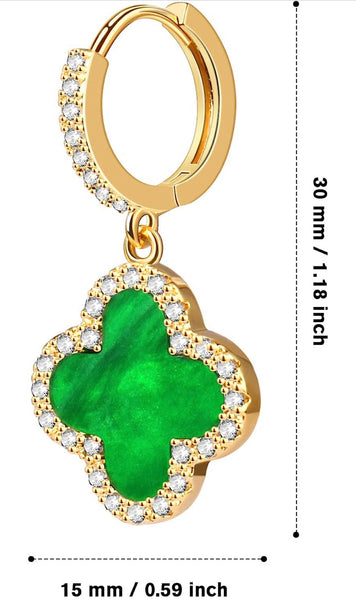 Clover earrings