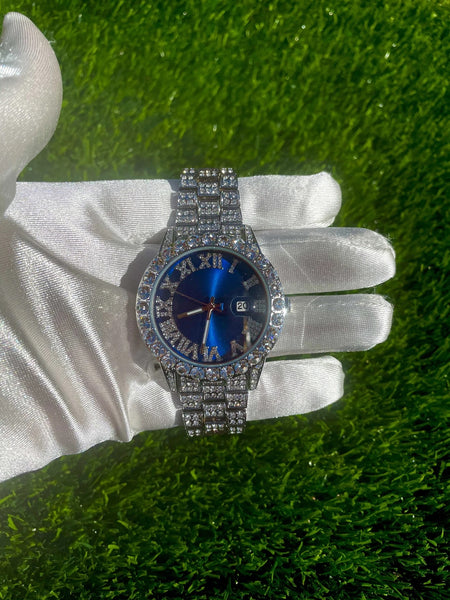 Blinged out ICY watch