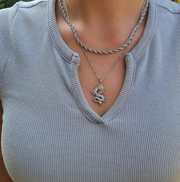 Dragon Pendant Necklaces