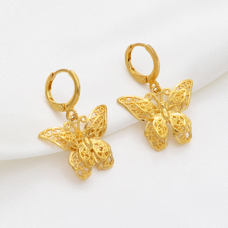 Lenue(レヌー)香りジュエリー☆14kgold butterflyピアス_2色 Lenue(レヌー)香りジュエリー☆14kgold butterflyピアス_2色 ピアス