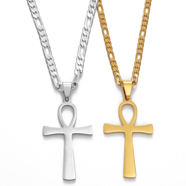 Egyptian Cross Pendant Ankh Necklace