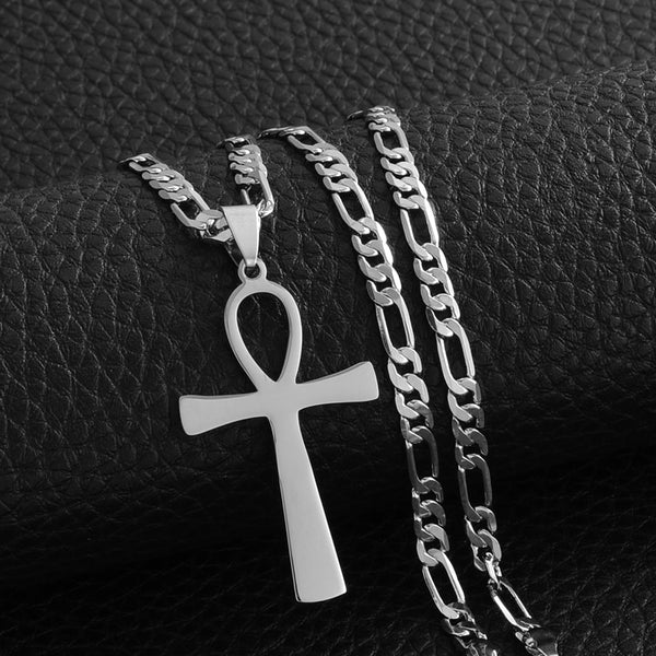 Egyptian Cross Pendant Ankh Necklace