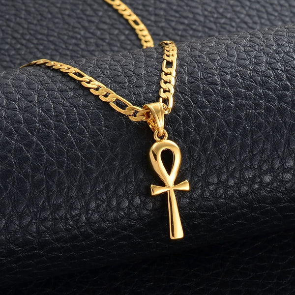Egyptian Cross Pendant Ankh Necklace
