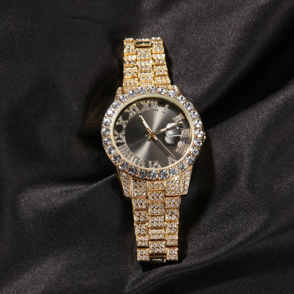Blinged out ICY watch