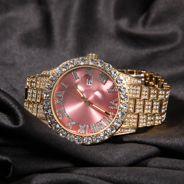 Blinged out ICY watch