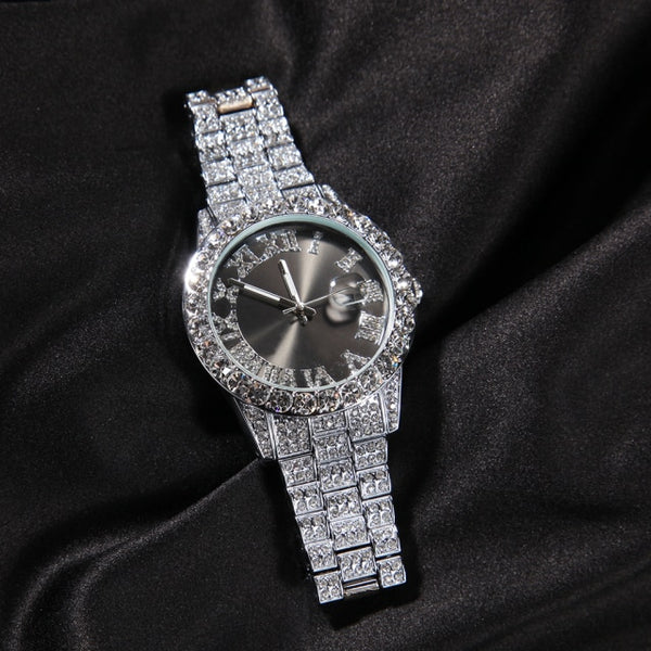 Blinged out ICY watch
