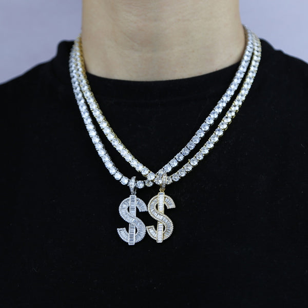 Money cash dollar sign choker