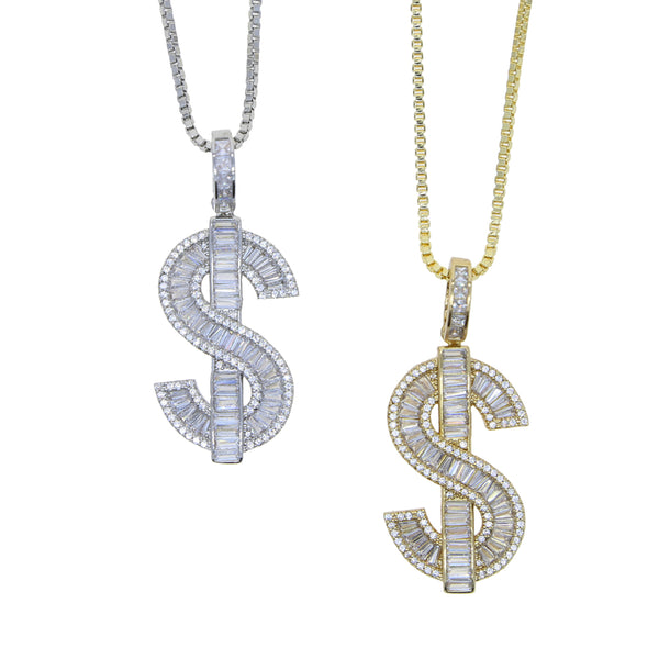 Money cash dollar sign choker