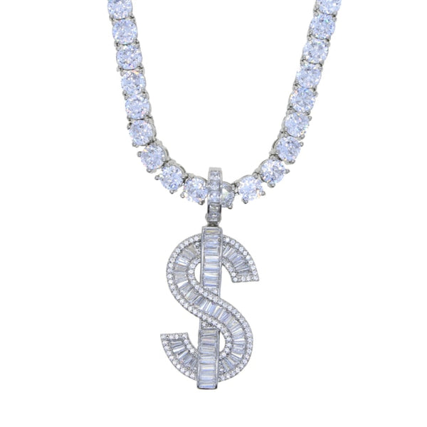 Money cash dollar sign choker
