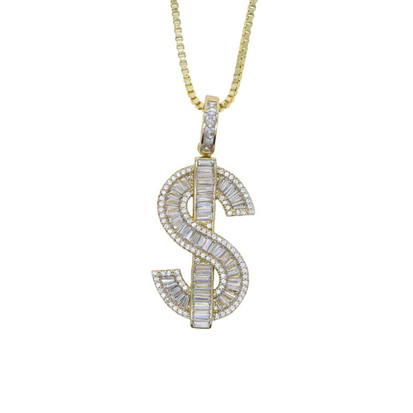 Money cash dollar sign choker