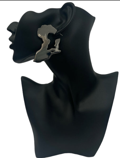 7cm  Africa hoop earring