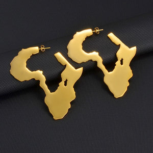 7cm  Africa hoop earring