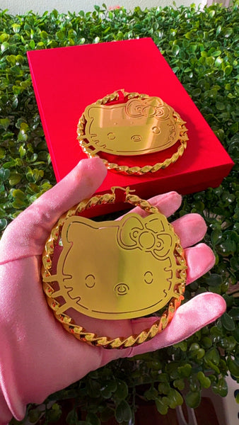 Hello Kitty Gold earrings