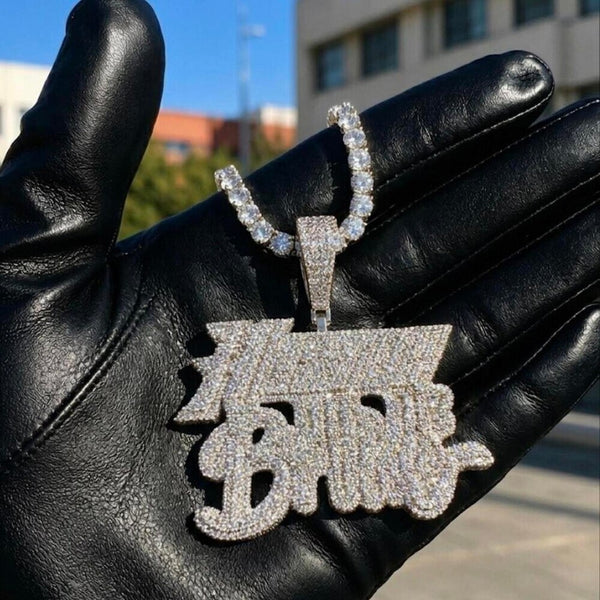 hustle or be broke tennis chain