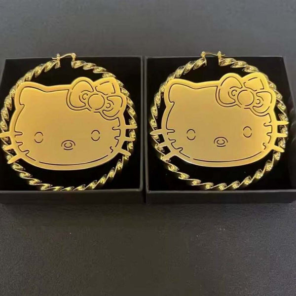 Title Large Hello Kitty Gold F 92 F