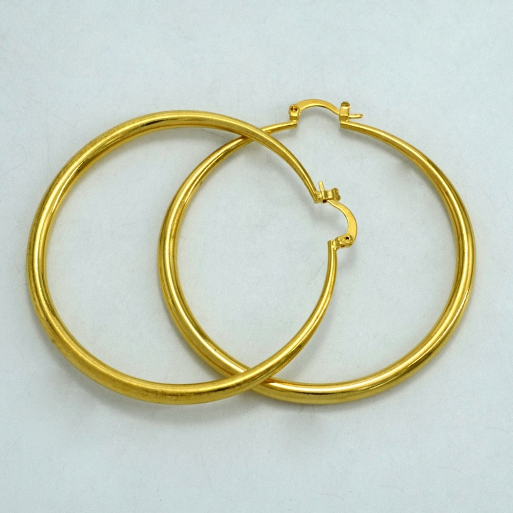 6CM Hoop Earrings– Lavishluxxshop